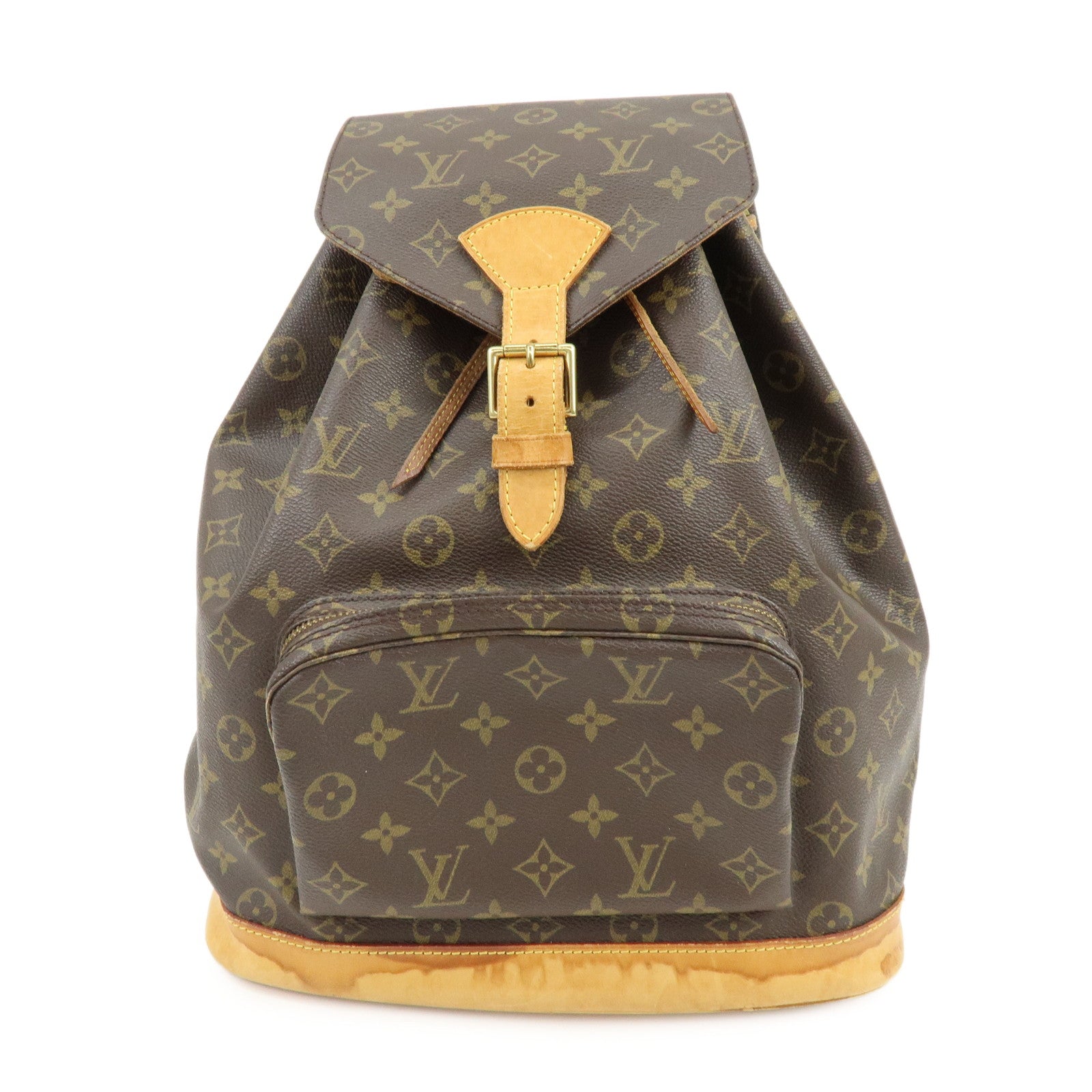Louis Vuitton Monogram Montsouris GM Backpack Brown M51135