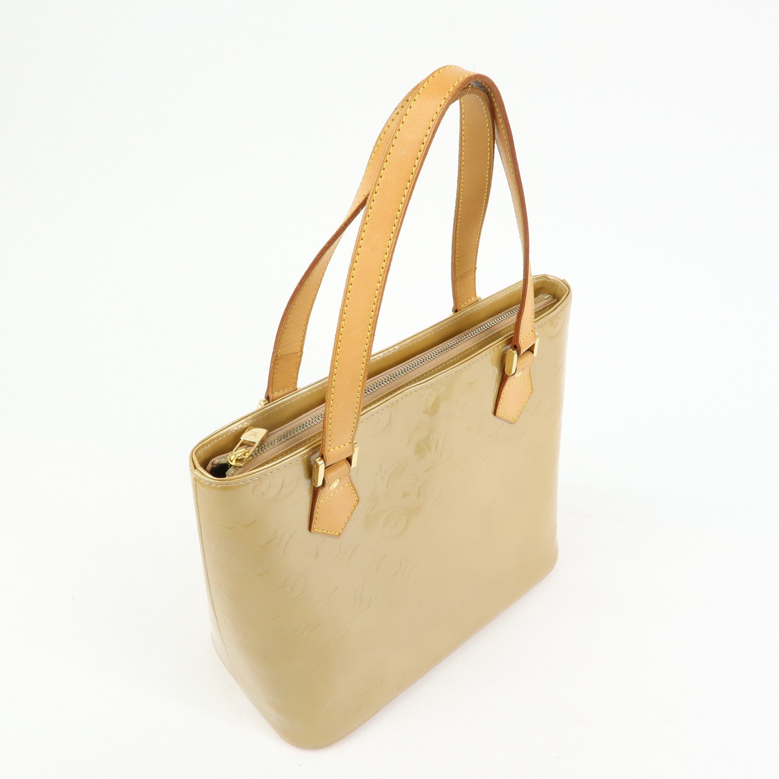 Louis Vuitton Monogram Vernis Houston Noisette Tote Bag M91340