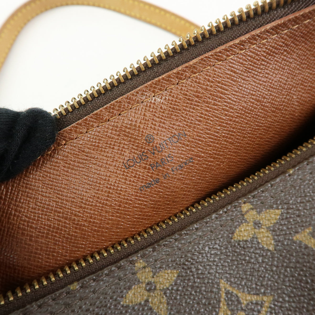 Louis Vuitton Monogram Papillon 30 Hand Bag Brown M51385