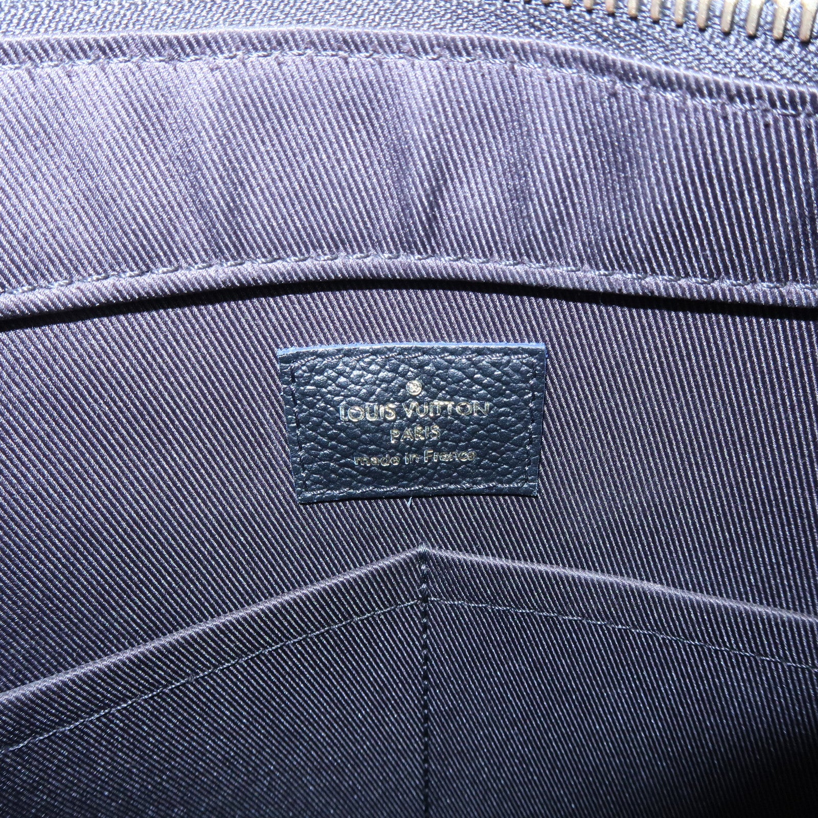 Louis Vuitton Monogram Empreinte Three PM 2Way Bag Noir M54273