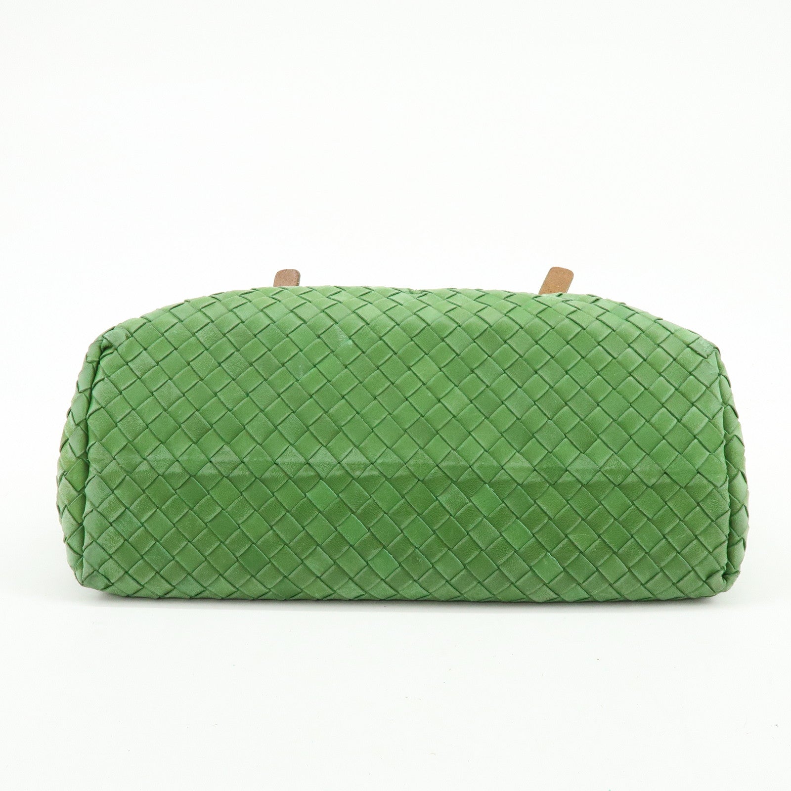 BOTTEGA VENETA Intrecciato Flower Shoulder Bag Tote Bag Green 169759