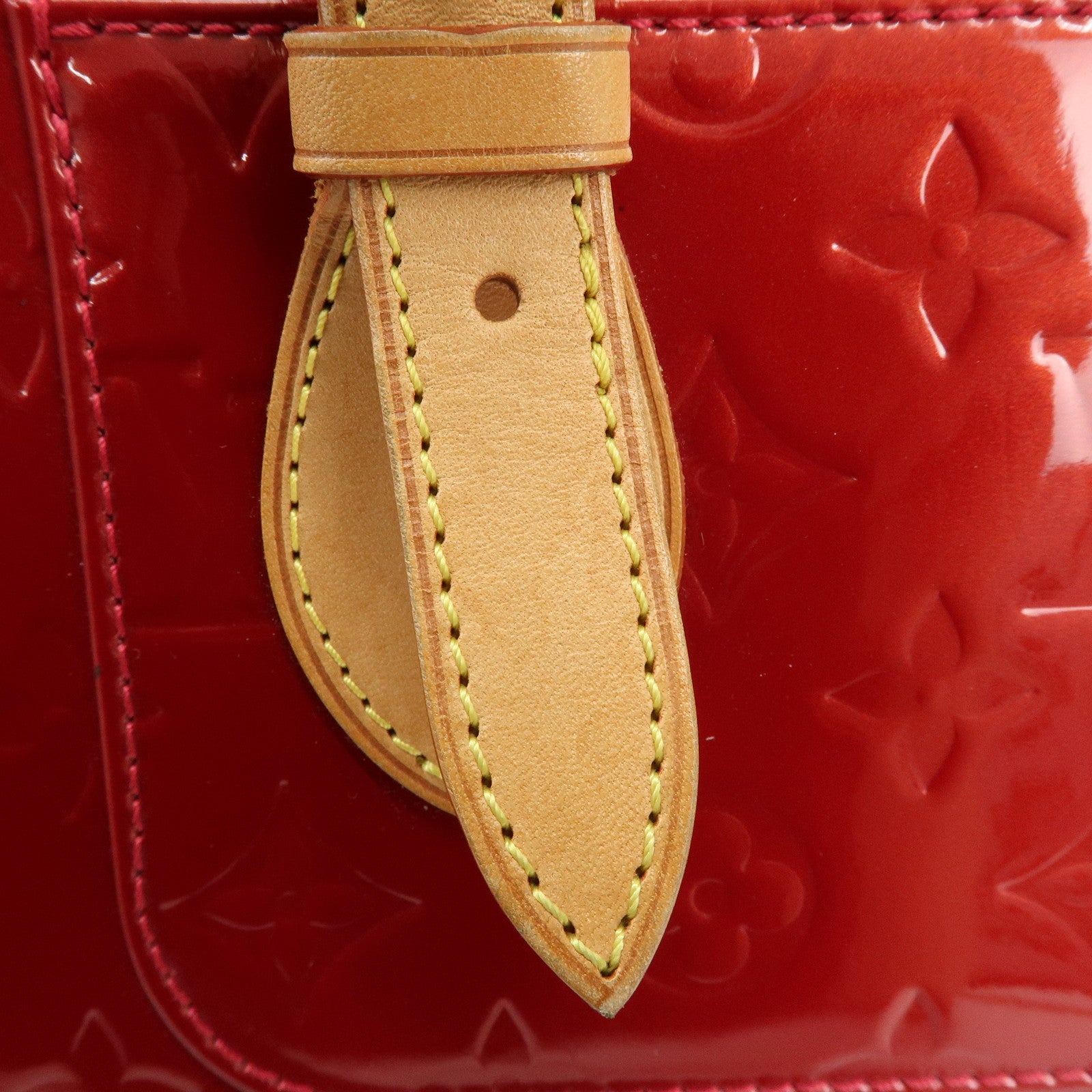 Louis Vuitton Vernis Rosewood Avenue Hand Bag Pomme D'Amour M93507