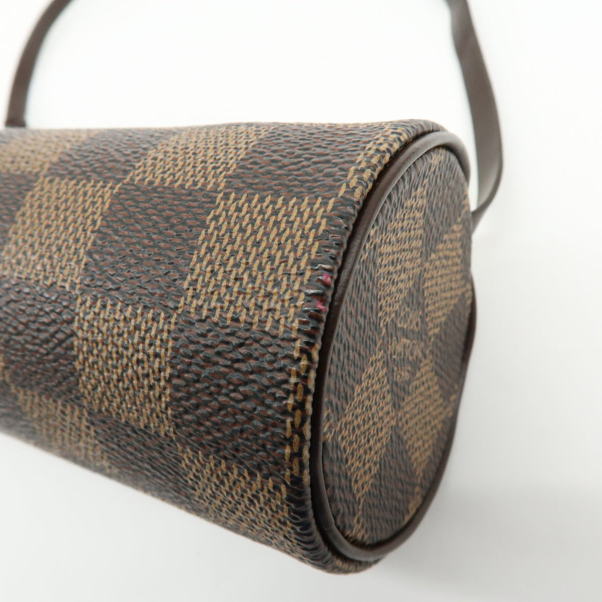 Louis Vuitton Damier Ebene Papillon 30 Hand Bag & Pouch Brown N51303