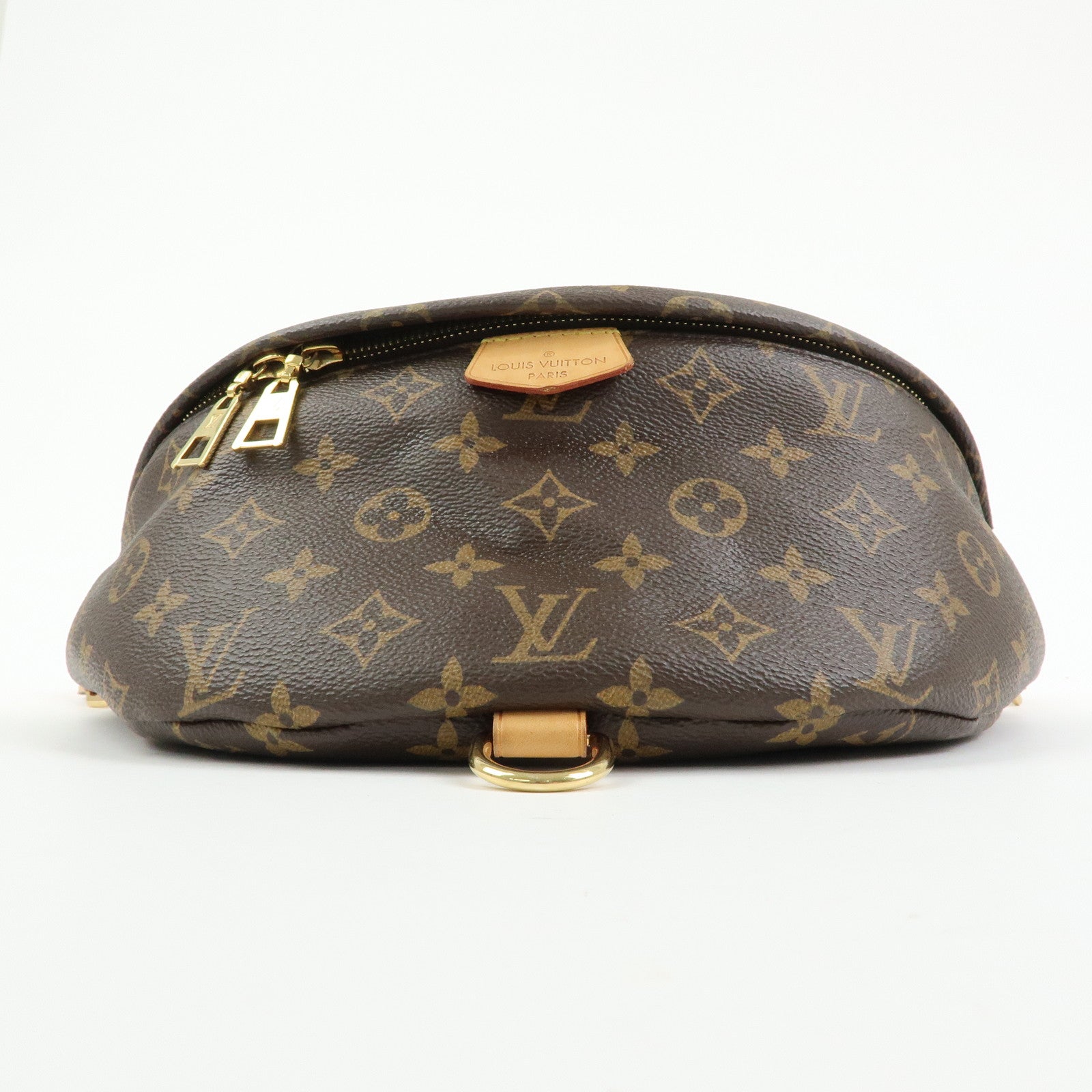 Louis Vuitton Monogram Bum Bag Crossbody Shoulder Bag Brown M43644
