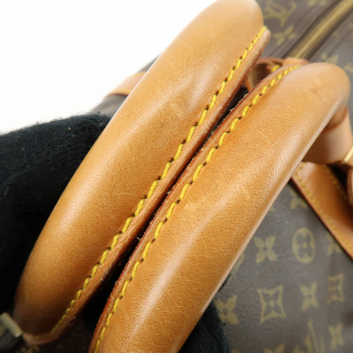 Louis Vuitton Monogram Keep All 60 Boston Bag Brown M41422