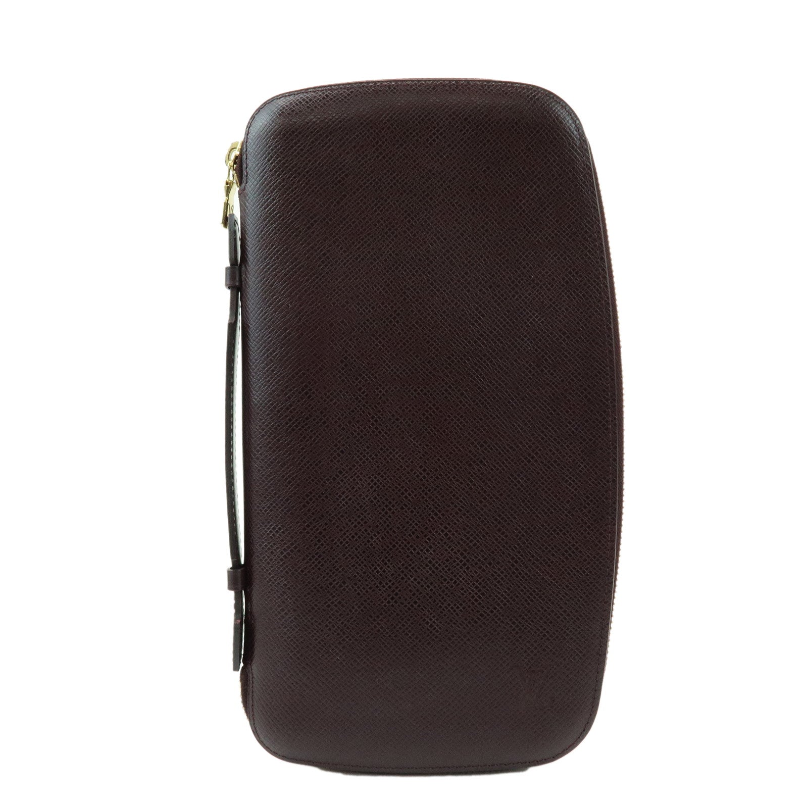 Louis Vuitton Taiga Leather Organizer Atoll Acajou M30656