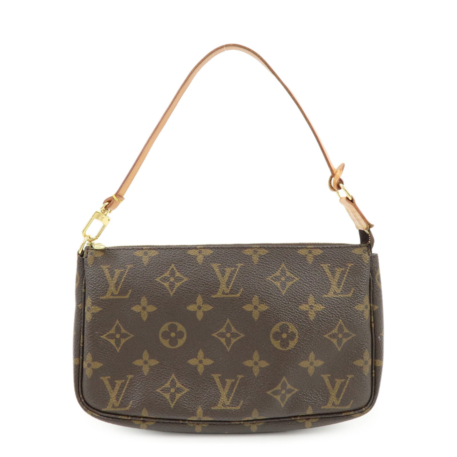 Louis Vuitton Monogram Pochette Accessoires Pouch Hand Bag M51980