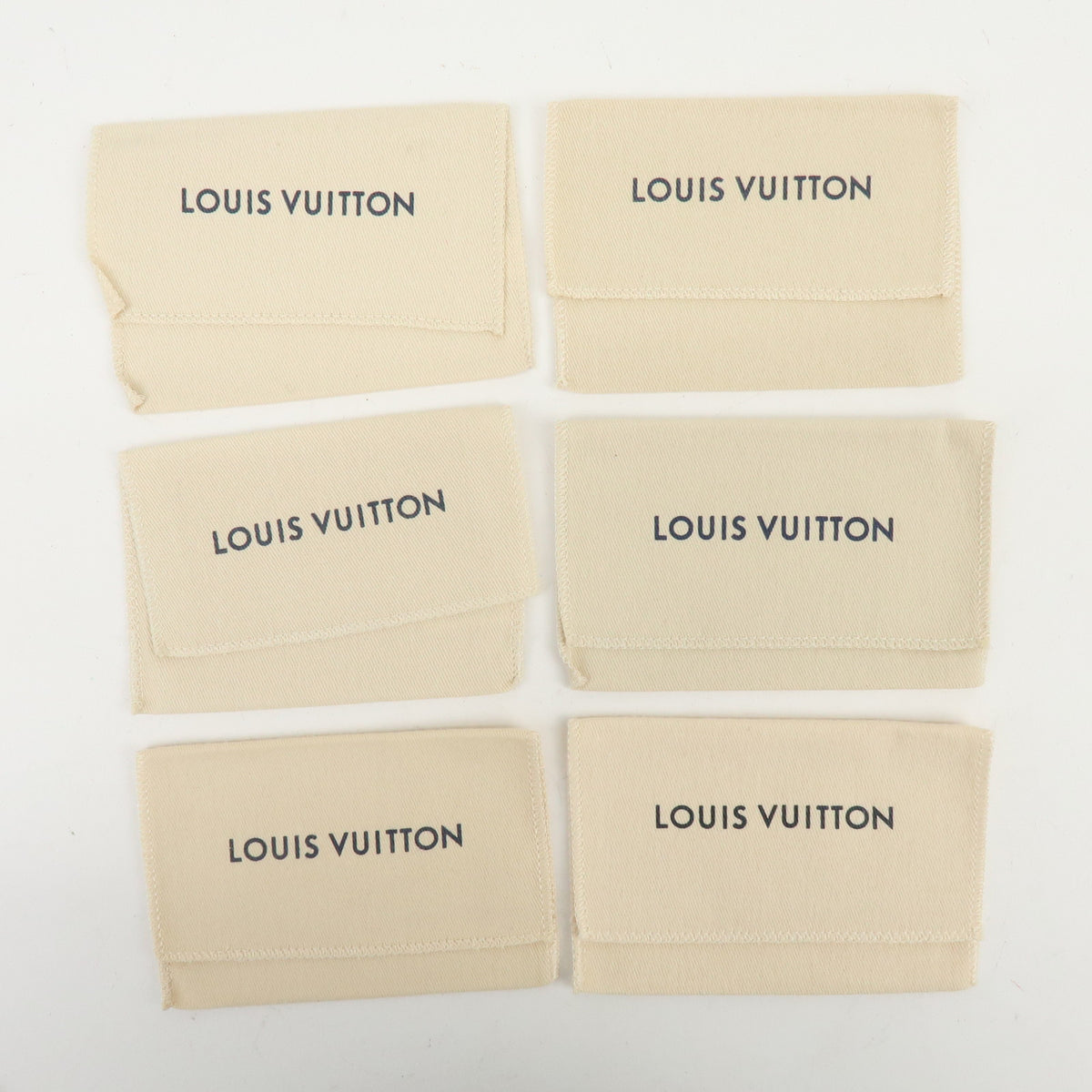 Louis Vuitton Lot of 32 Dust Bag Storage Bag Flap Drawstring Style