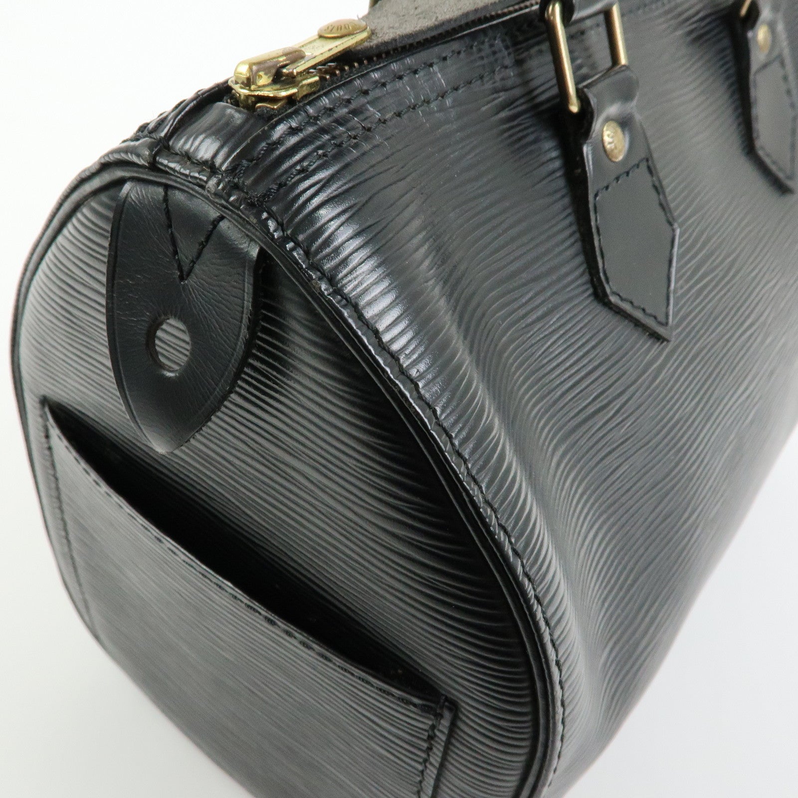 Louis Vuitton Epi Speedy 25 Boston Bag Hand Bag Noir Black M43012