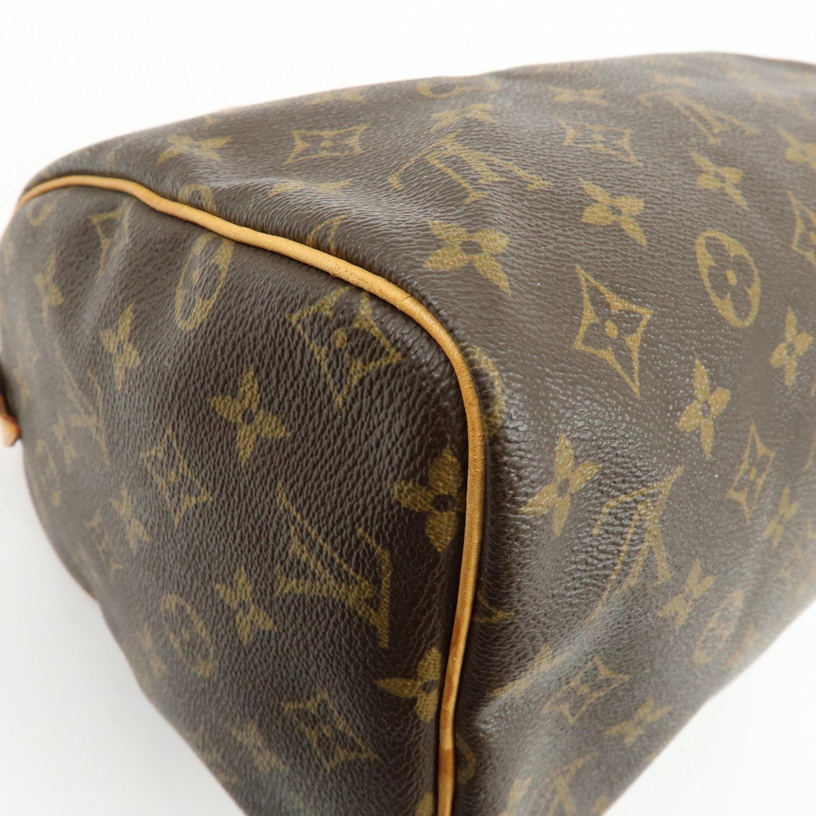 Louis Vuitton Monogram Speedy 30 Boston Bag Hand Bag Brown M41526