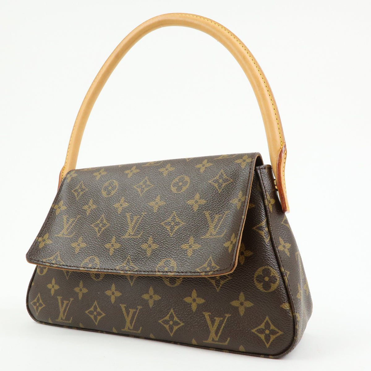Louis Vuitton Monogram Mini Looping Shoulder Bag Brown M51147