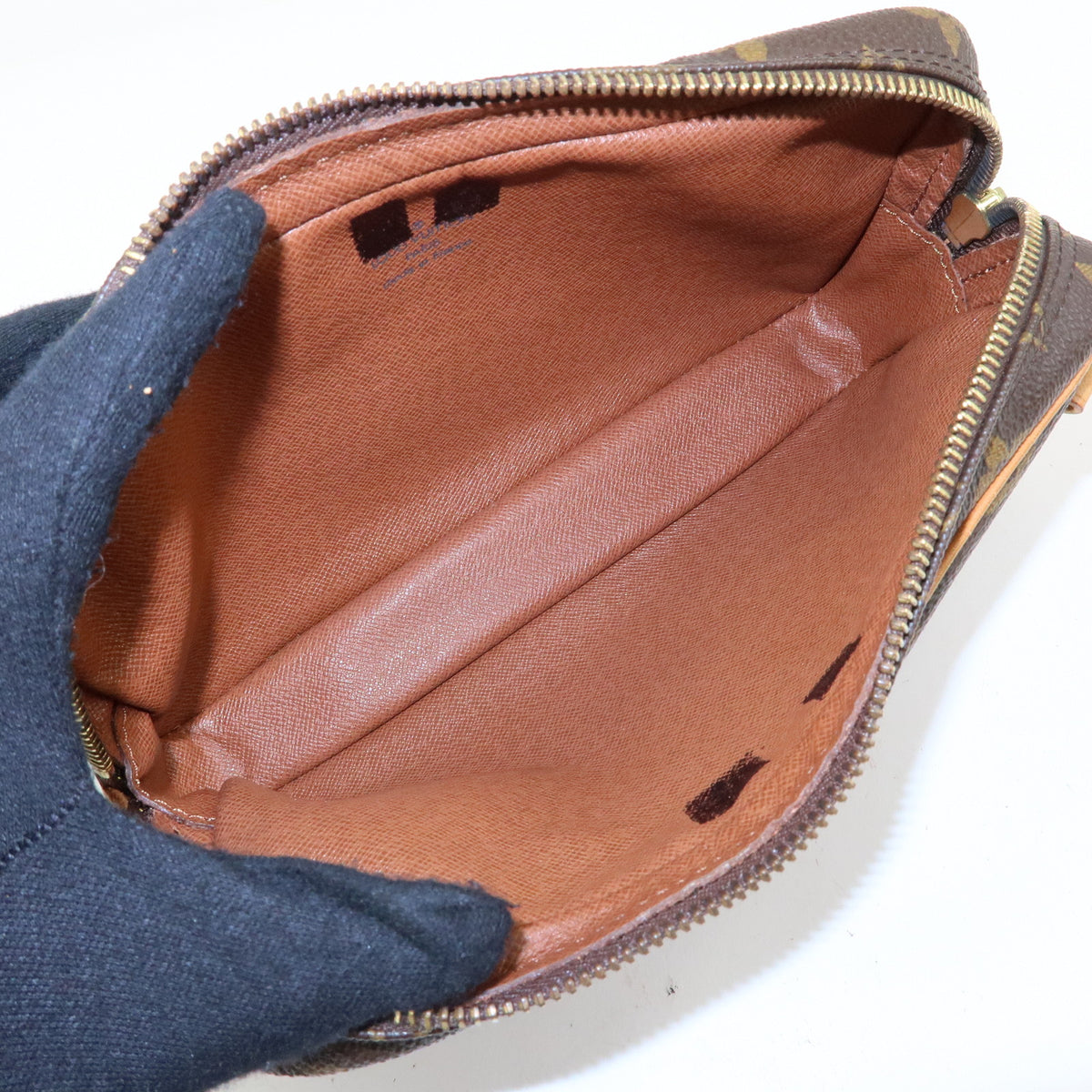 Louis Vuitton Monogram Pochette Marly Bandouliere Bag Brown M51828