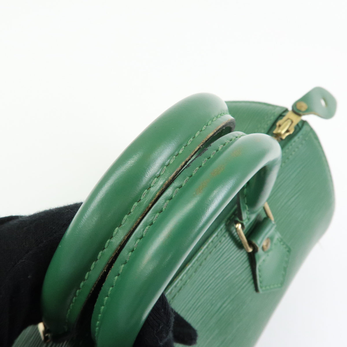Louis Vuitton Epi Speedy 25 Hand Boston Bag Borneo Green M43014
