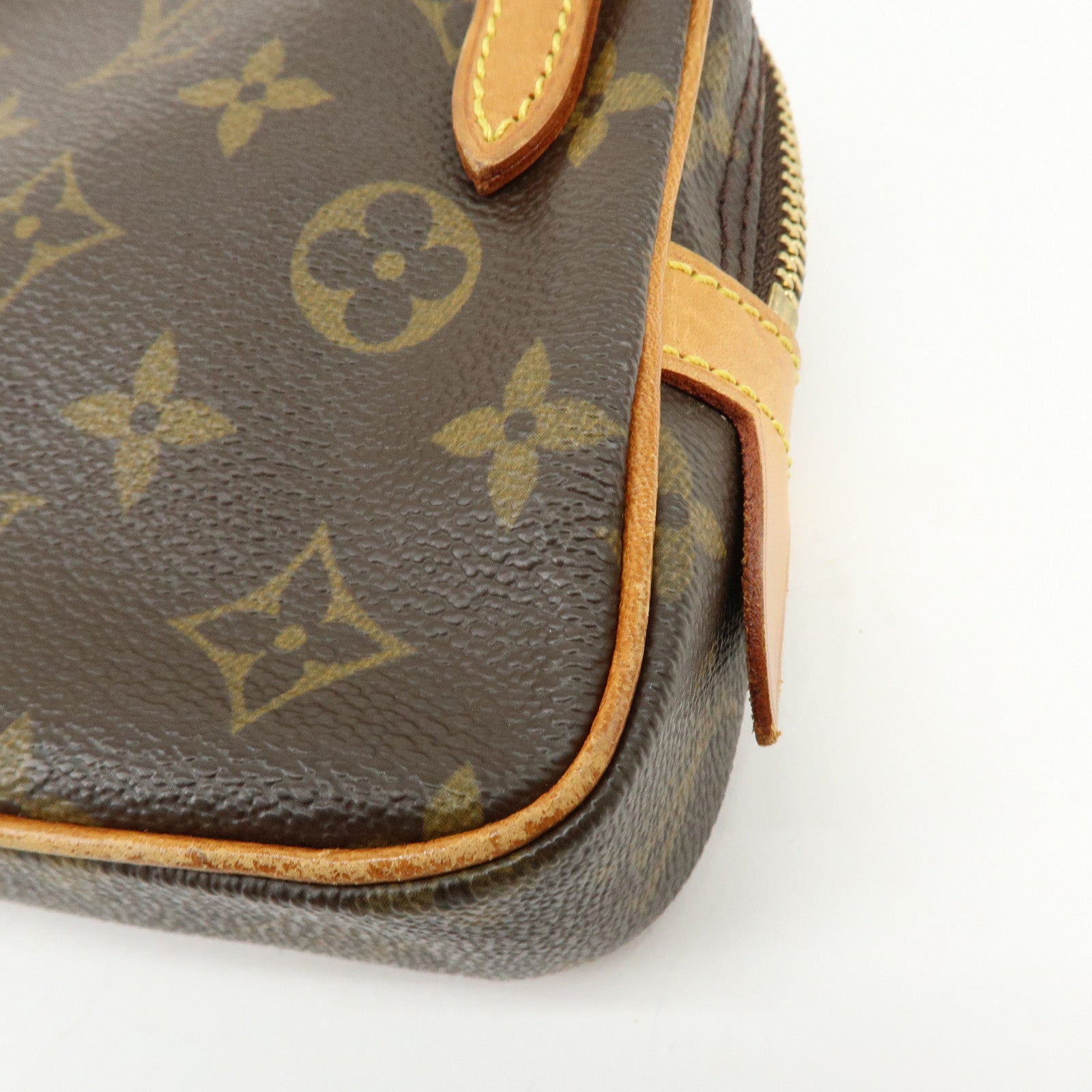 Louis Vuitton Monogram Pochette Marly Bandouliere Bag Brown M51828