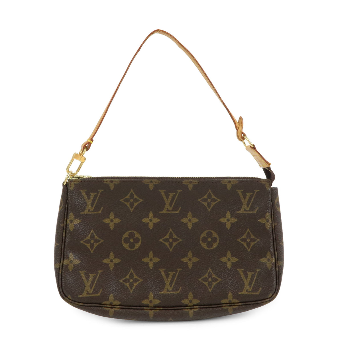 Louis Vuitton Monogram Pochette Accessoires Pouch Hand Bag M51980