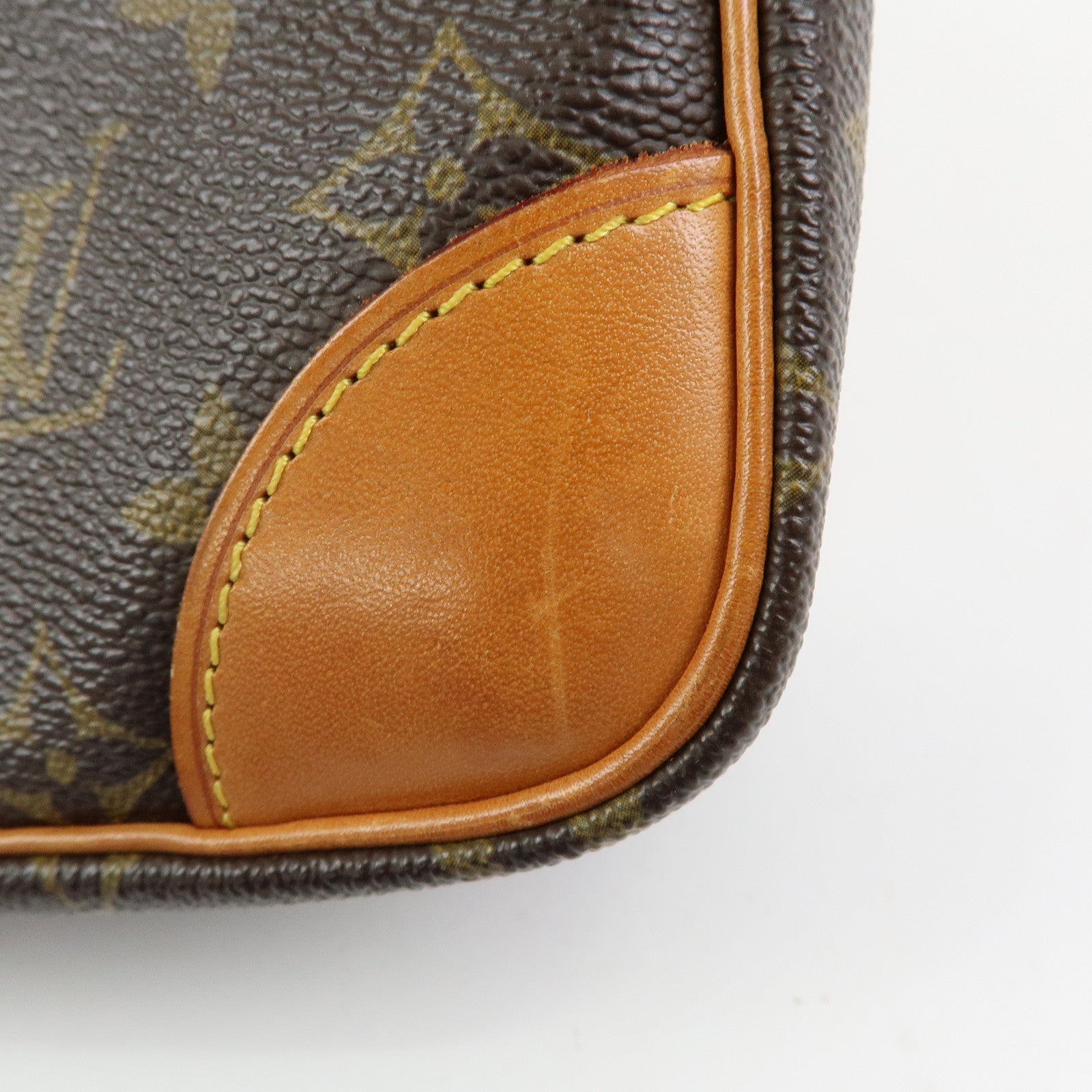 Louis Vuitton Monogram Compiegne 28 Pouch Clutch Bag Pouch Brown M51845