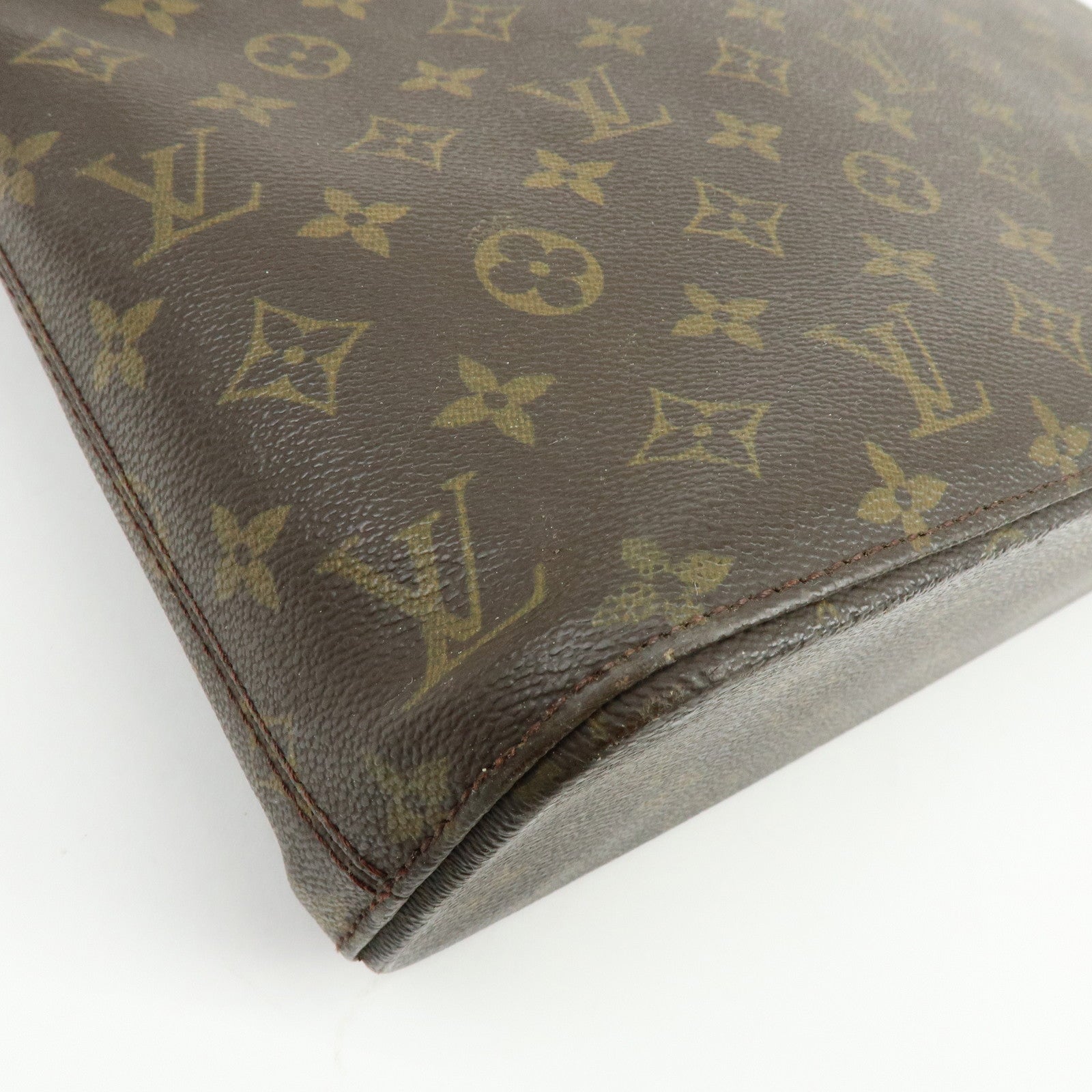 Louis Vuitton Monogram Luco Tote Bag Shoulder Bag Brown M51155