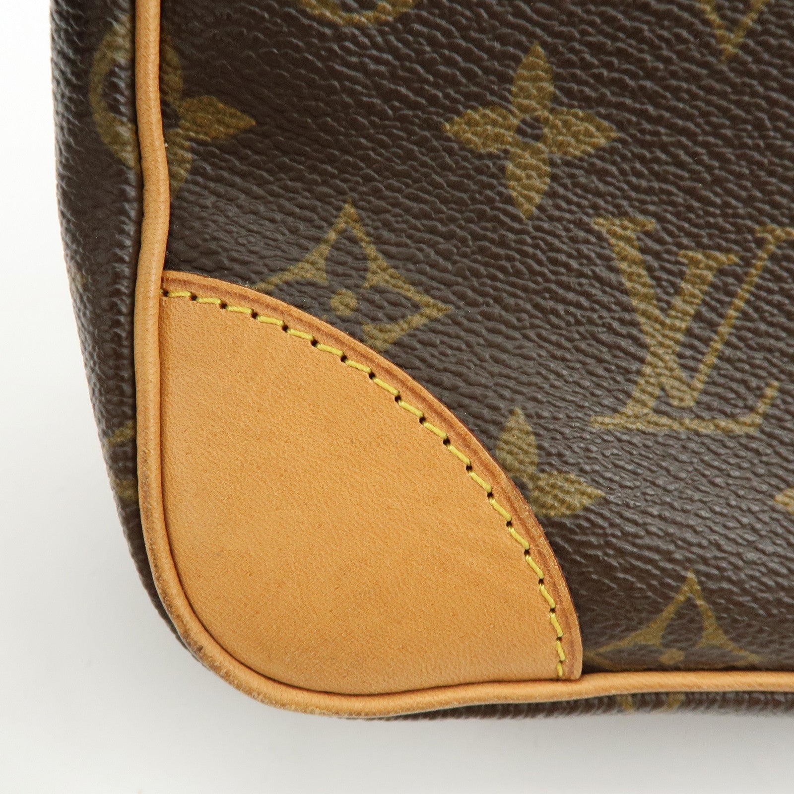 Louis Vuitton Monogram Compiegne 28 Pouch Clutch Bag Brown M51845