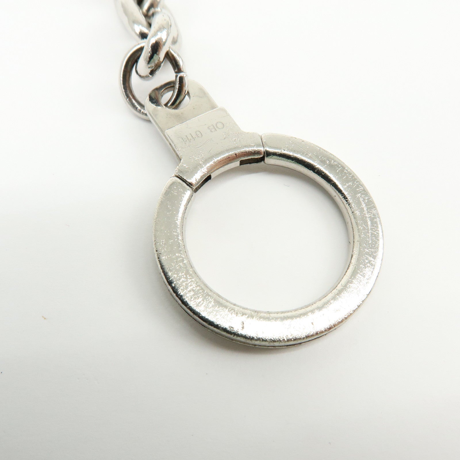 Louis Vuitton Chaine Ancre XL Bag Charm Key Holder Silver M65758