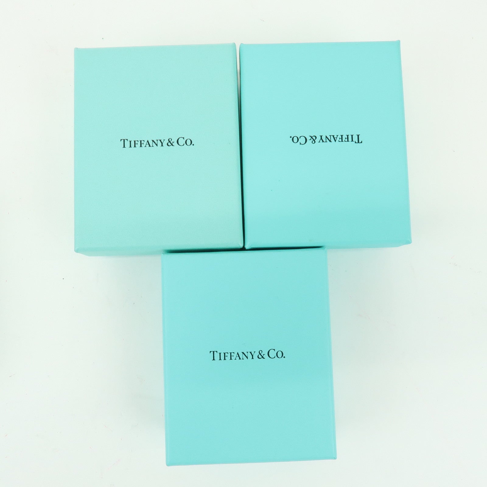 Tiffany&Co. Set of 9 Jewelry Box Drawstring Dust Bag Tiffany Blue