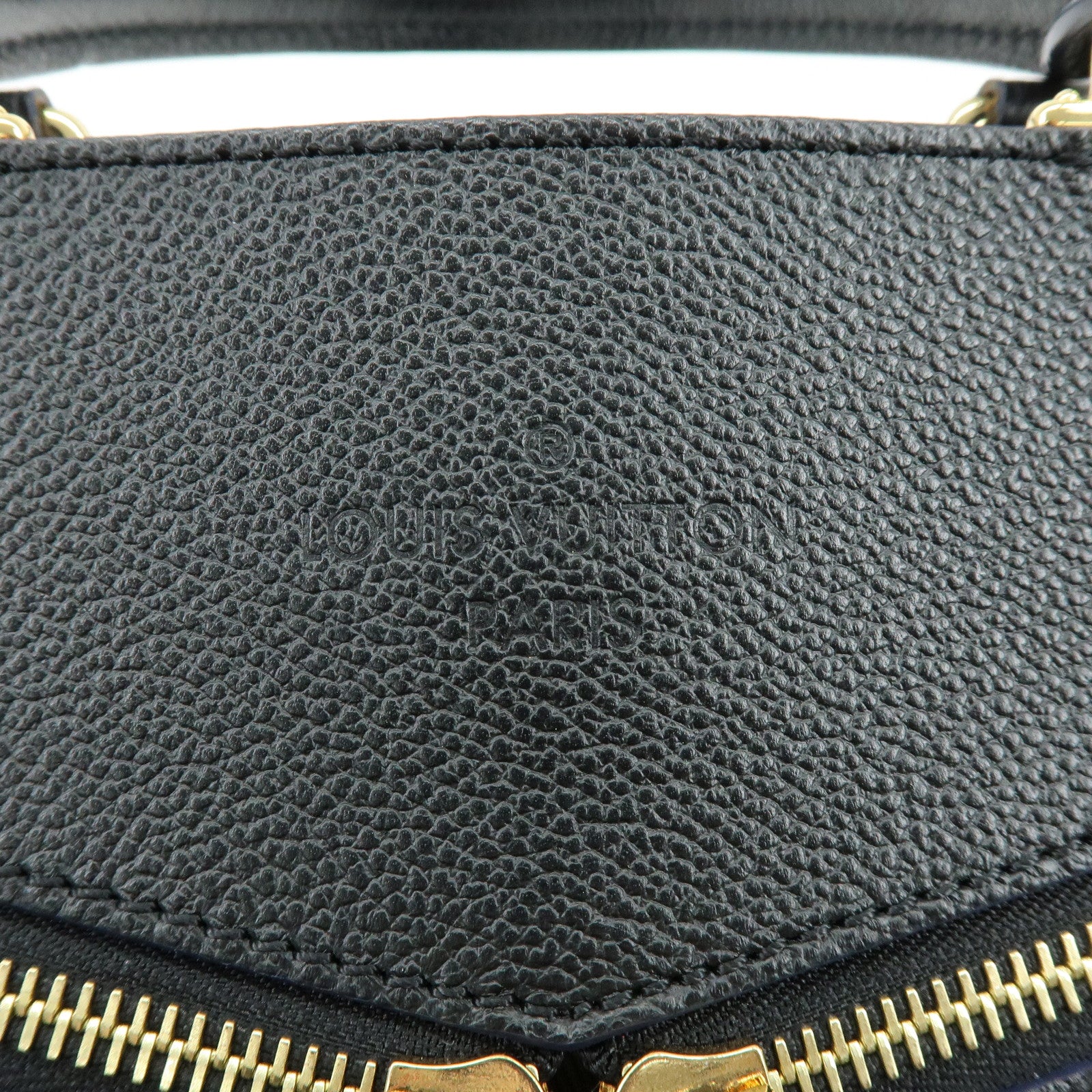 Louis Vuitton Monogram Empreinte Three PM 2Way Bag Noir M54273