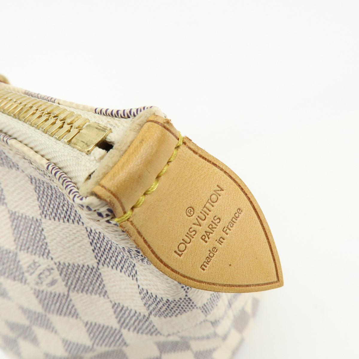 Louis Vuitton Damier Azur Saleya MM Tote Bag Hand Bag N51185