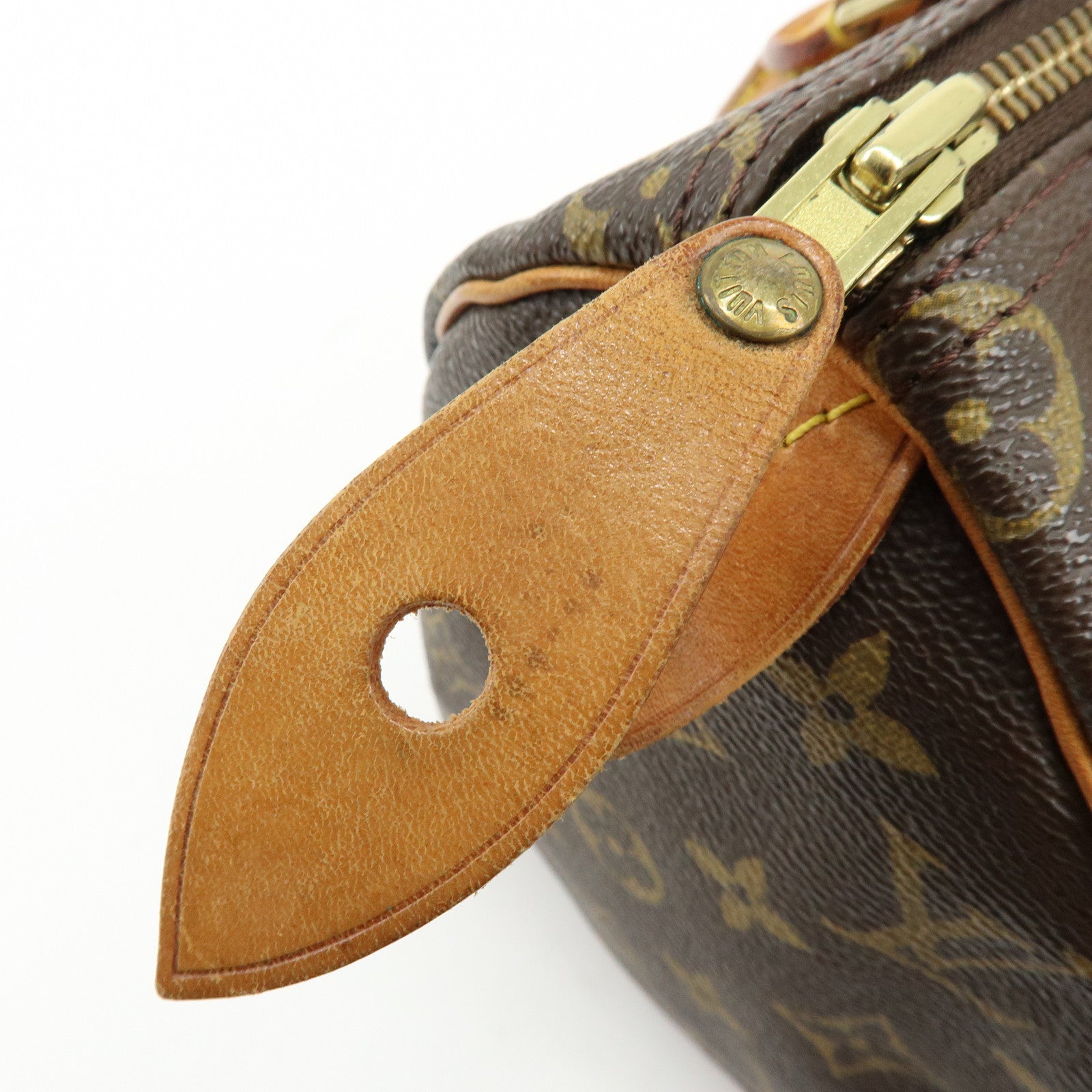 Louis Vuitton Monogram Speedy 25 Boston Bag Hand Bag Brown M41528