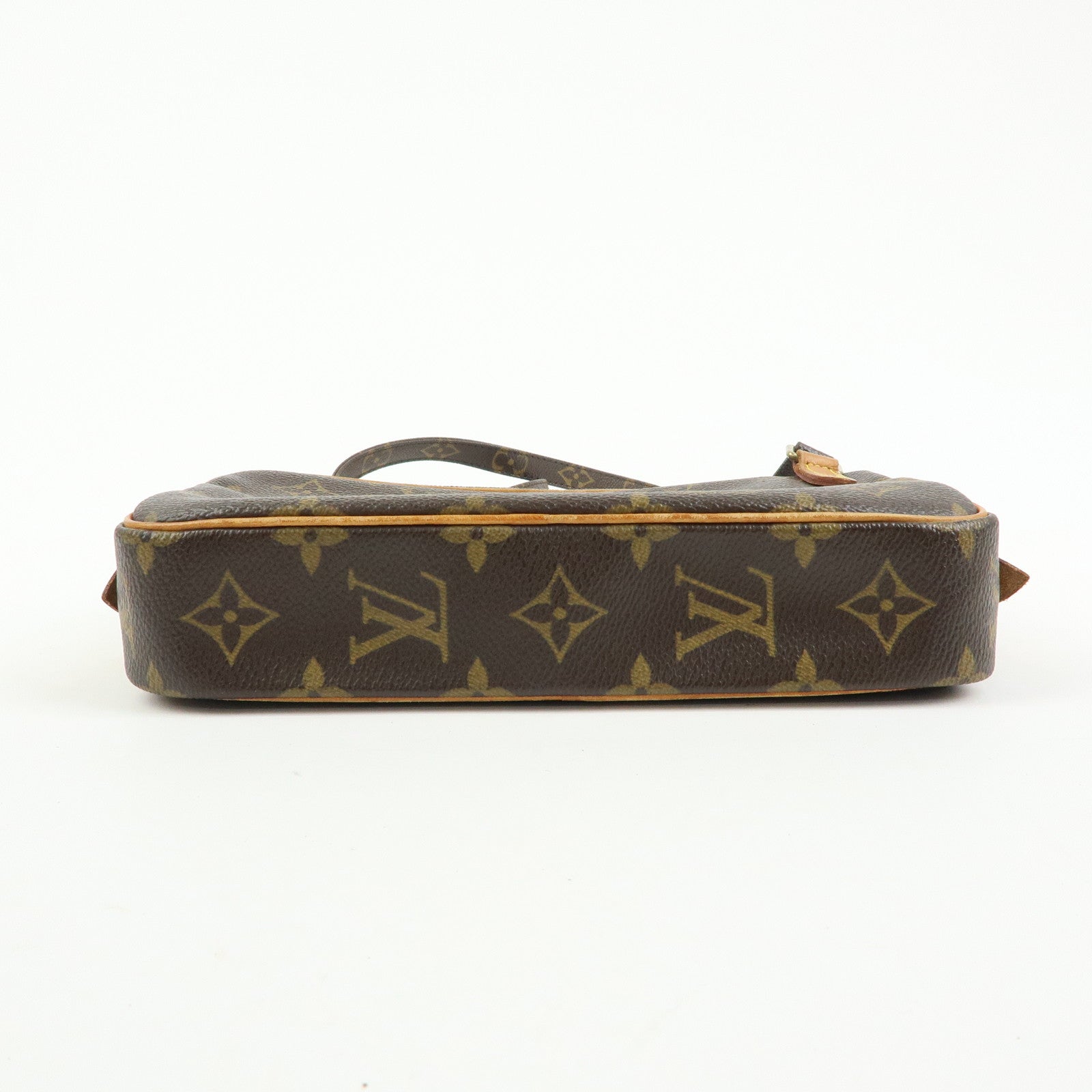 Louis Vuitton Monogram Pochette Marly Bandouliere Bag Brown M51828