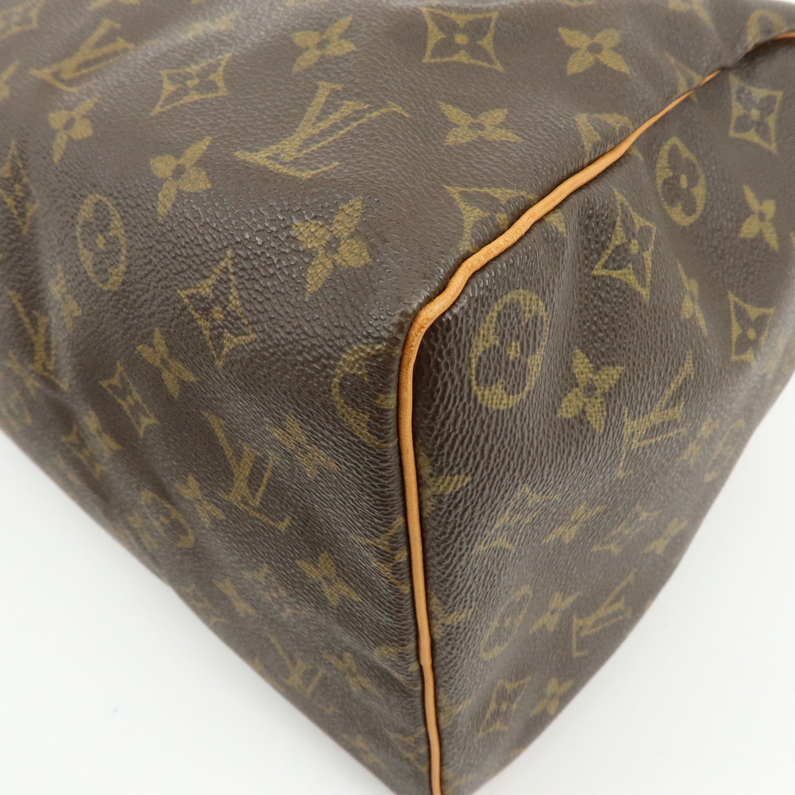 Louis Vuitton Monogram Speedy 40 Hand Bag Boston Bag Brown M41522