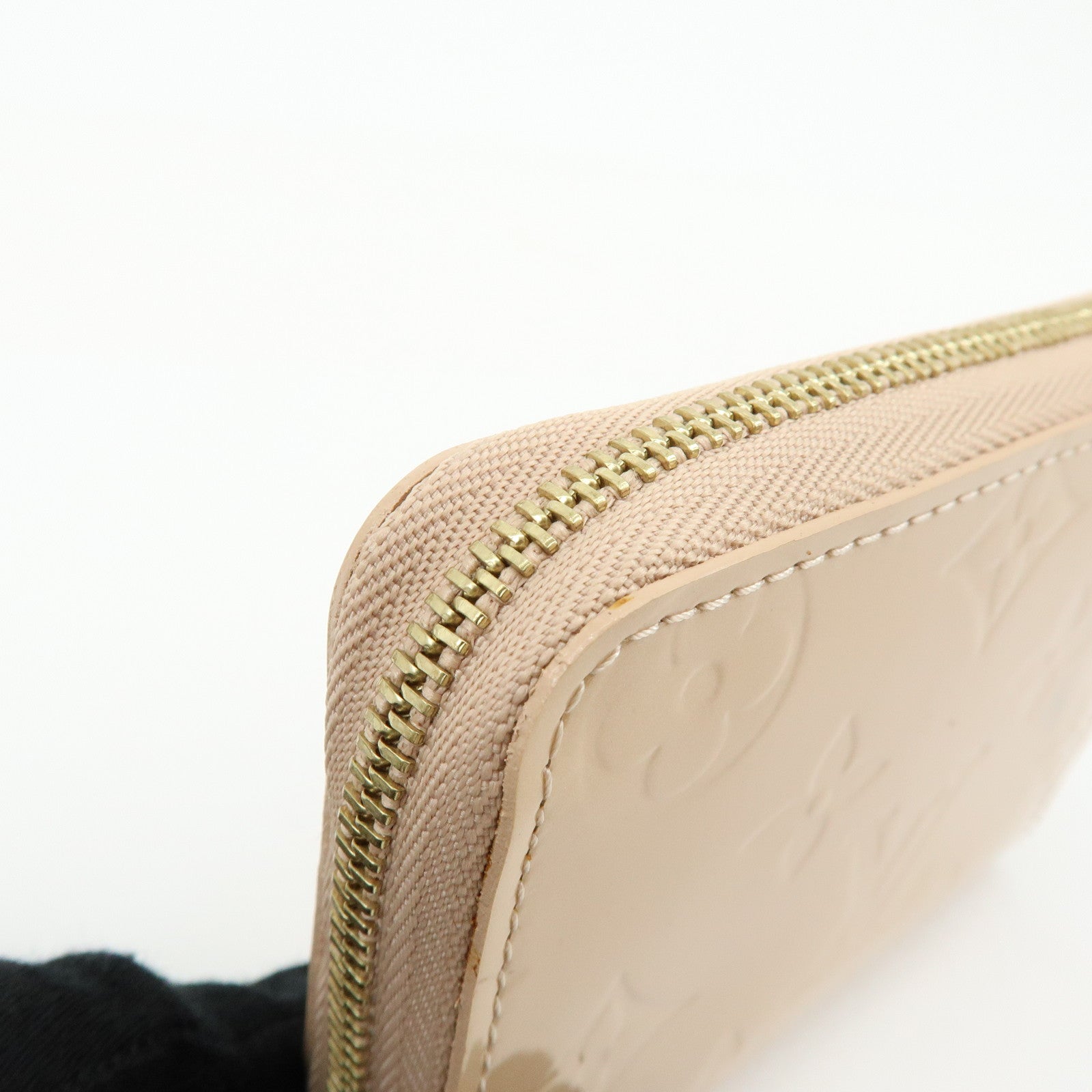 Louis Vuitton Monogram Vernis Zippy Coin Case Rose Florentin M91535