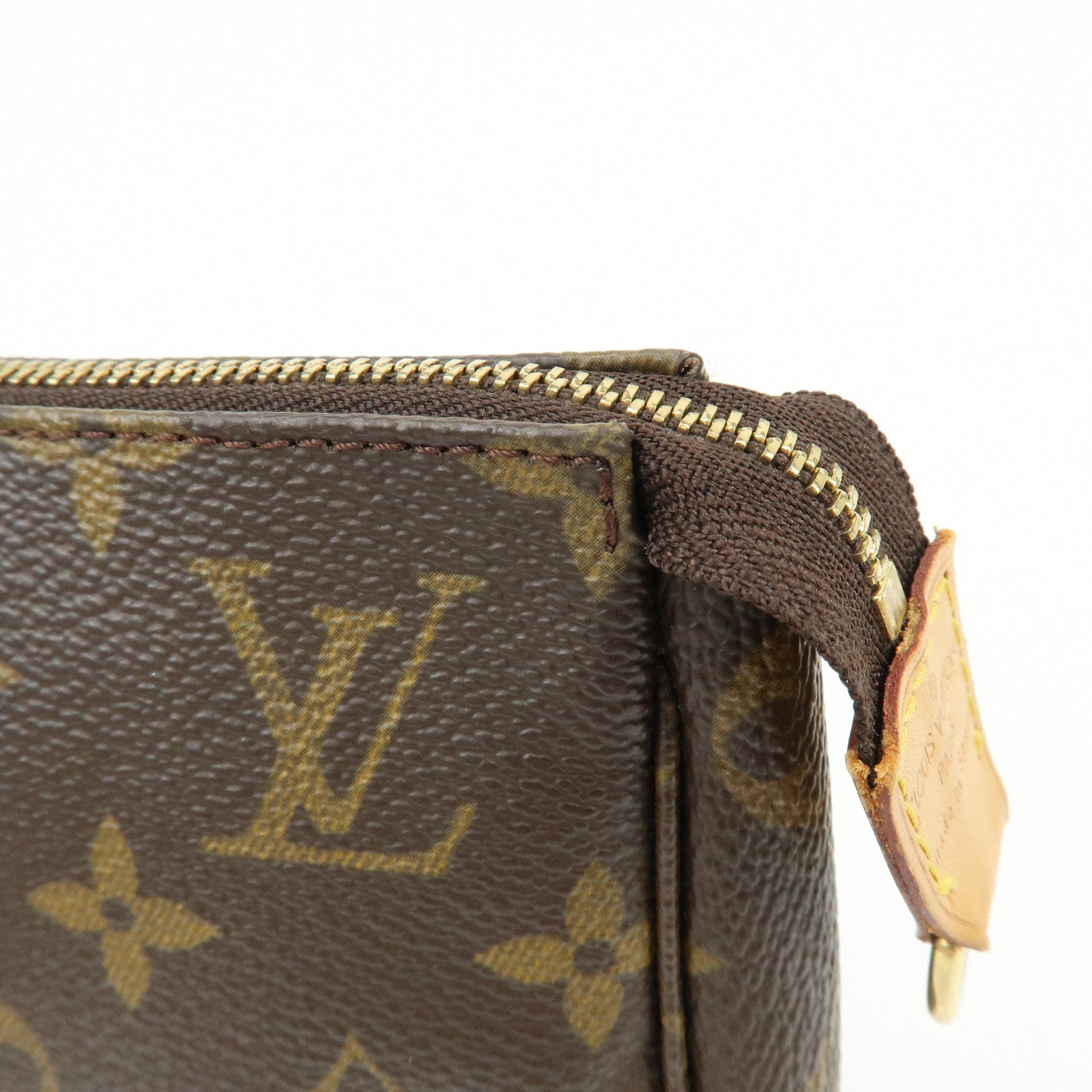 Louis Vuitton Monogram Pochette Accessoires Pouch with Strap Set M51980