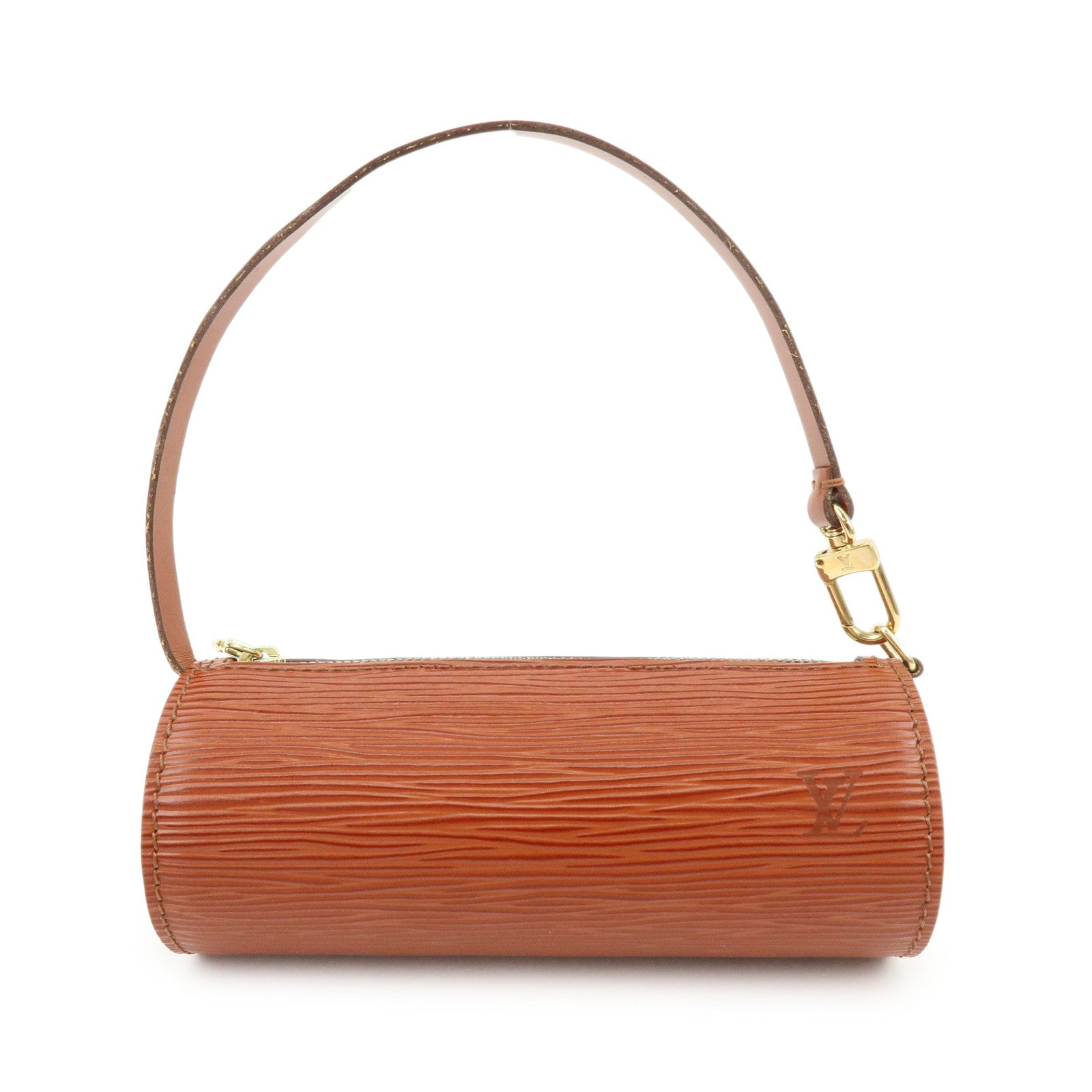 Louis Vuitton Epi Leather Soufflot Hand Bag Kenya Brown M52223