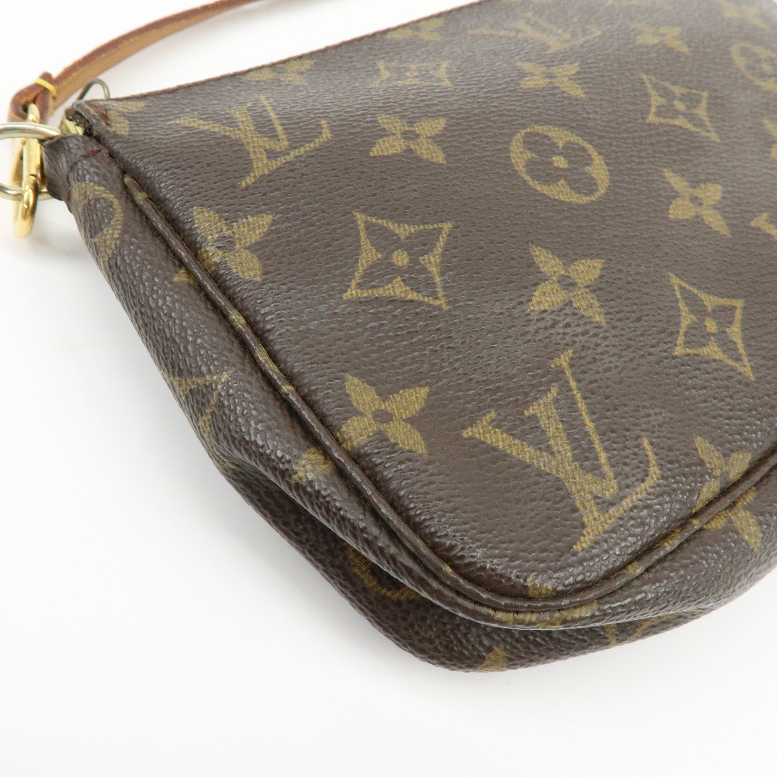 Louis Vuitton Monogram Pochette Accessoires Pouch Hand Bag M51980