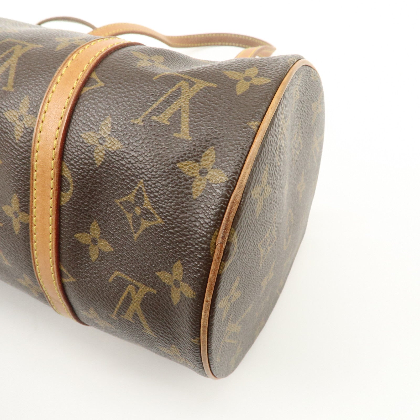 Louis Vuitton Monogram Papillon 30 Hand Bag New Style M51385 Used