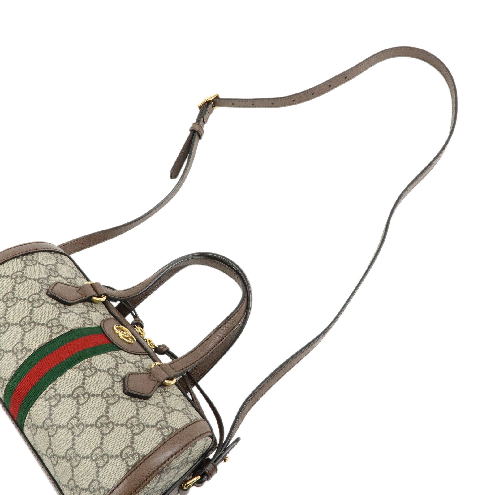 GUCCI Ophidia Sherry GG Supreme 2Way Bag Hand Shoulder Bag 602577