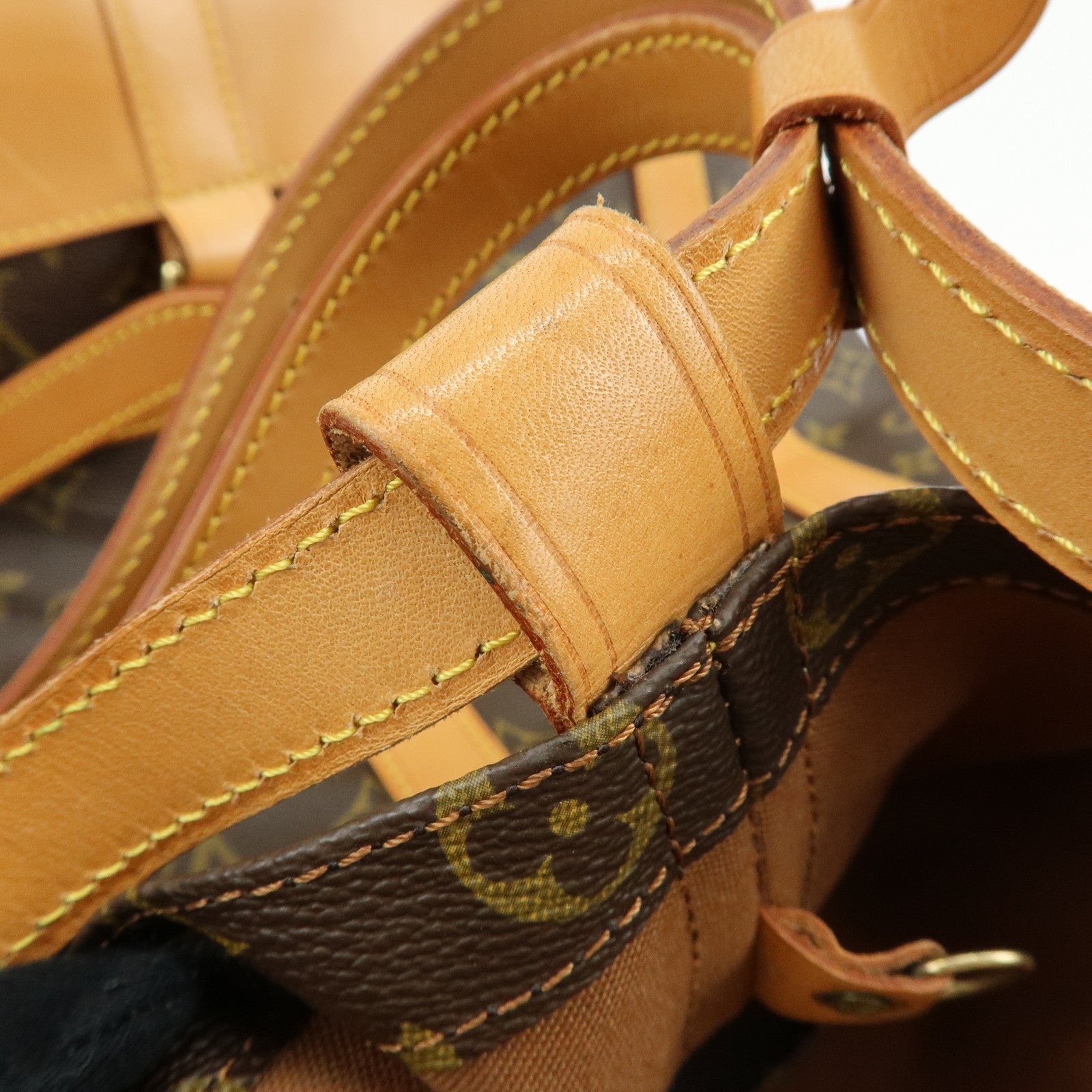Louis Vuitton Monogram Randonnee GM Shoulder Bag Brown M42244