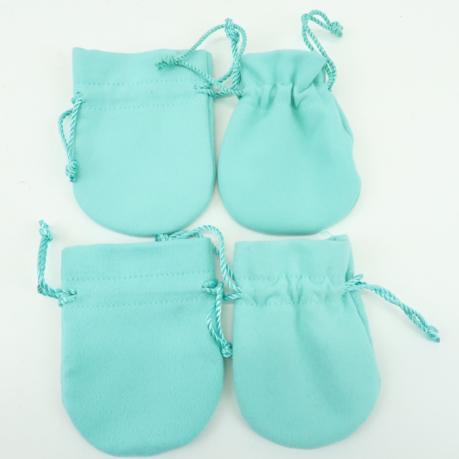 Tiffany&Co. Set of 10 Jewelry Box Drawstring Dust Bag Tiffany Blue