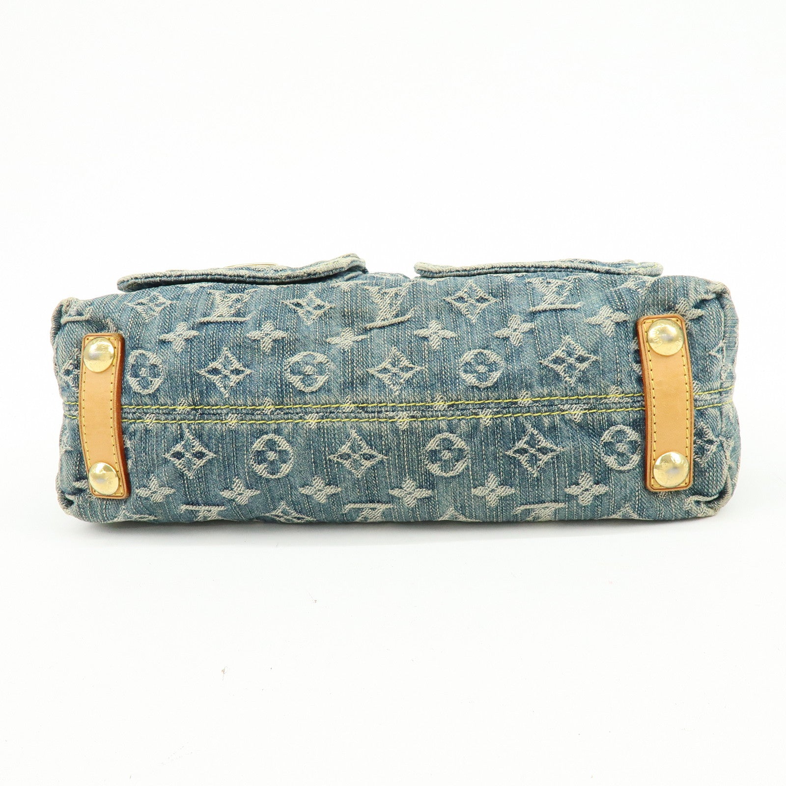 Louis Vuitton Monogram Denim Baggy PM 2Way Bag Shoulder Bag M95049
