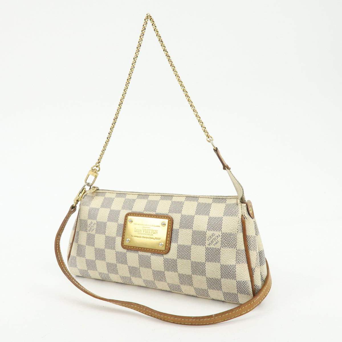 Louis Vuitton Damier Azur Eva 2Way Bag Hand Bag Shoulder Bag N55214