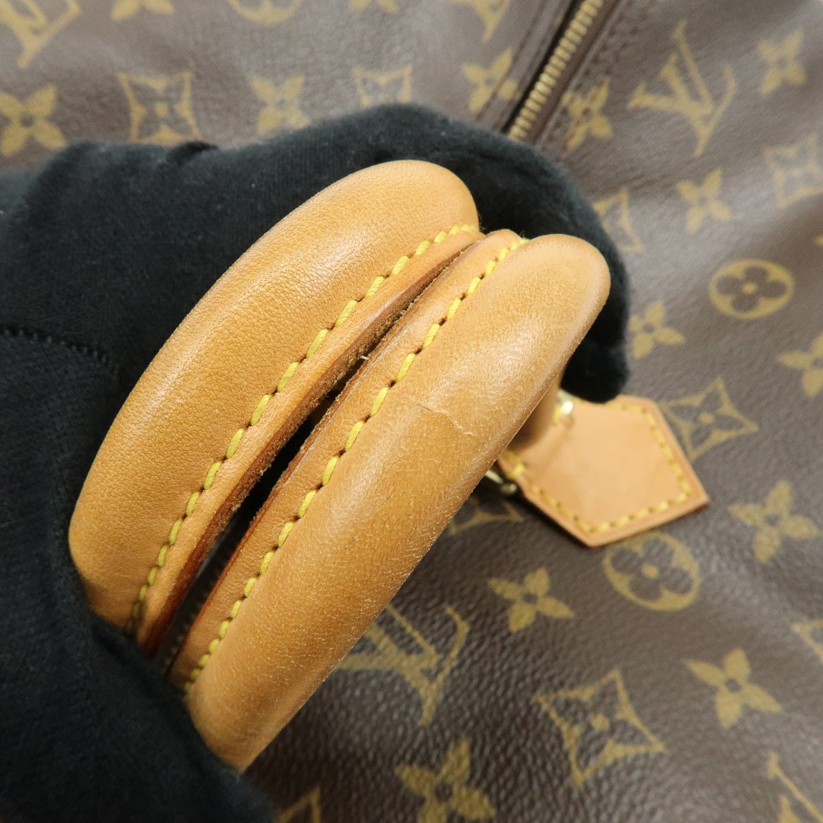 Louis Vuitton Monogram Speedy 40 Hand Bag Boston Bag Brown M41522