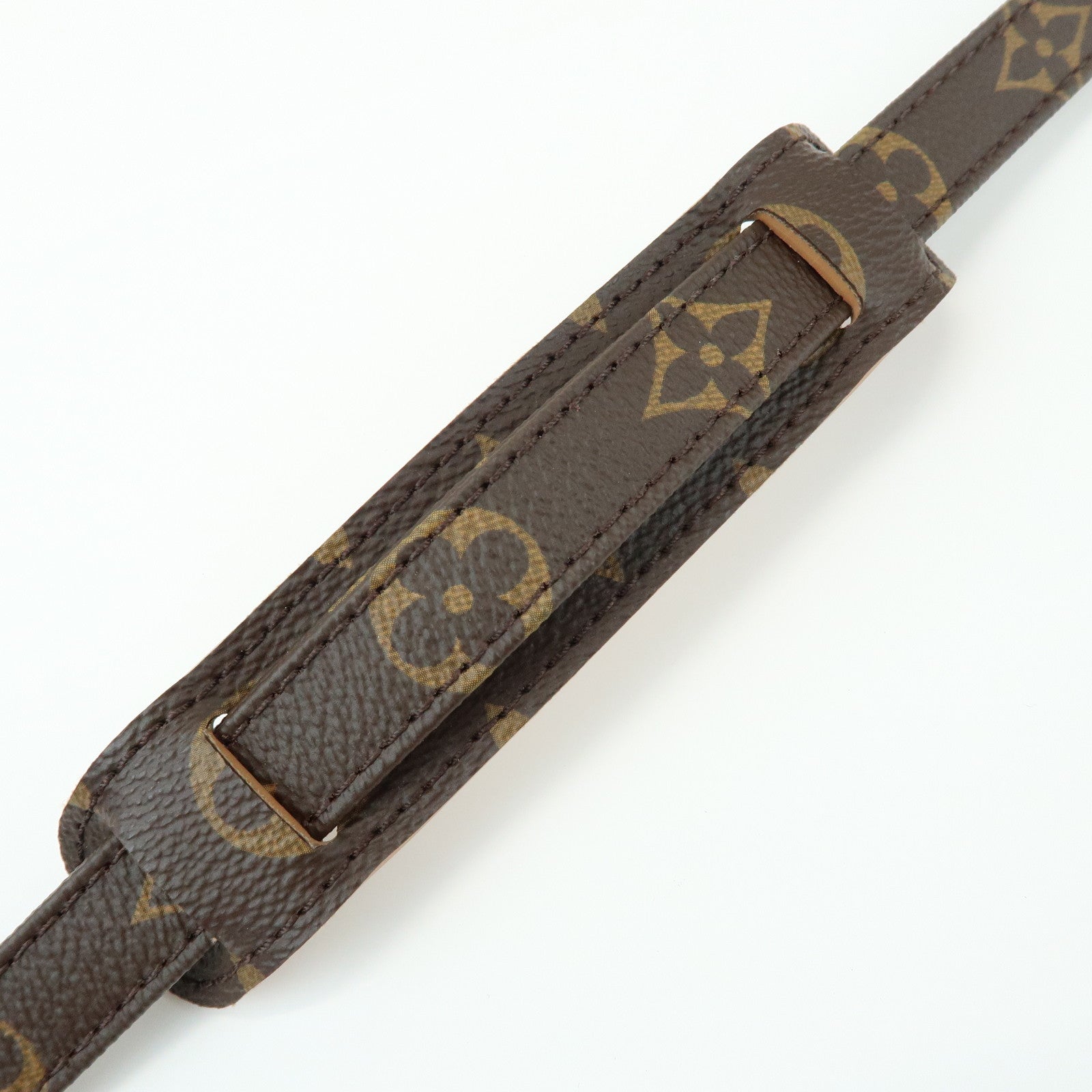 Louis Vuitton Monogram Adjustable Shoulder Strap Brown 120cm J52315