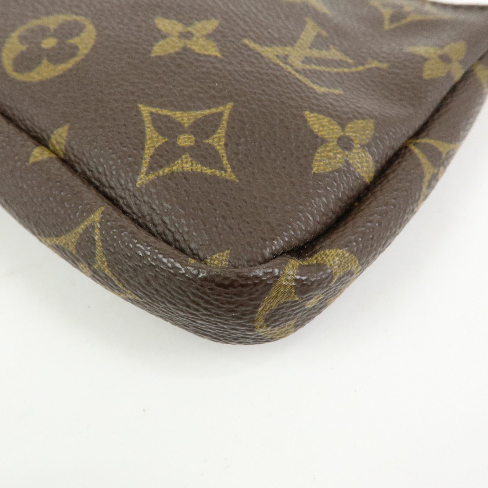 Louis Vuitton Monogram Canvas Mini Pouch For Sac Shopping GM Brown