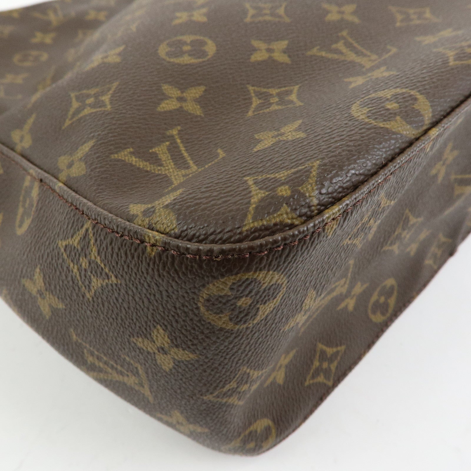 Louis Vuitton Monogram Looping GM Shoulder Bag Brown M51145