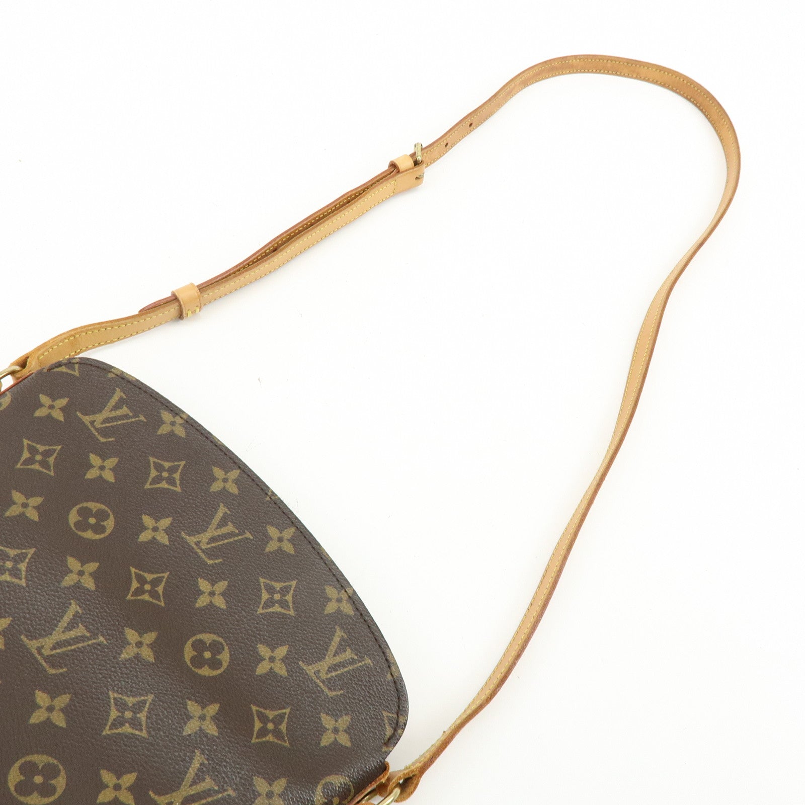 Louis Vuitton Monogram Drouot Crossbody Shoulder Bag Brown M51290