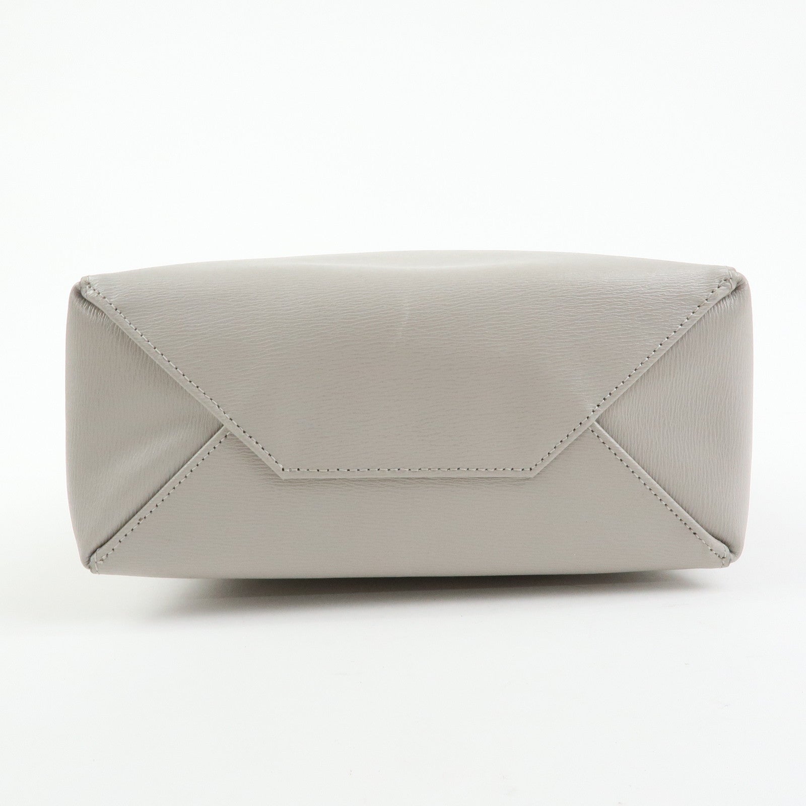 Celine Small Vertical Cabas Small Leather 2Way Hand Bag Shoulder Bag