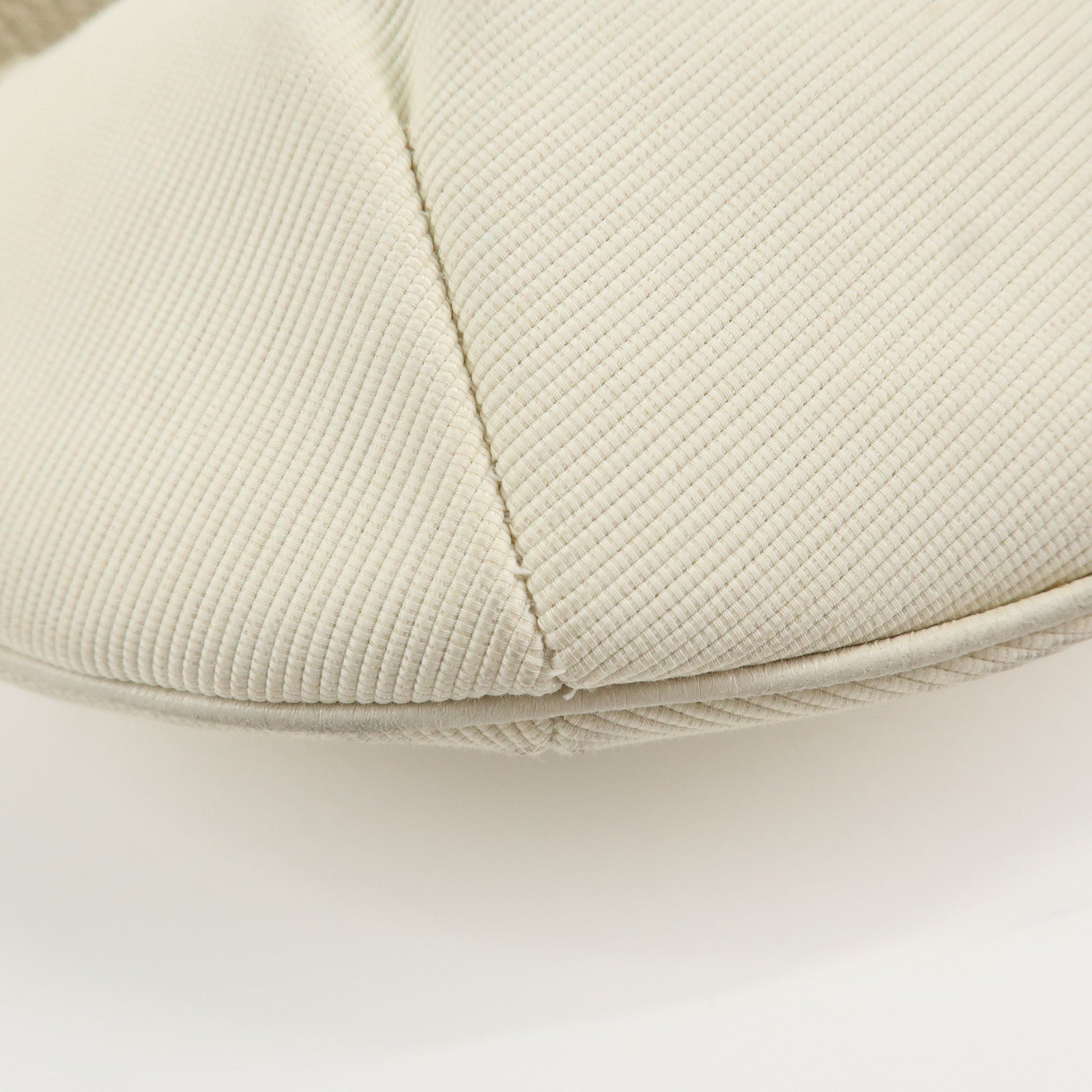 GUCCI Canvas Leather Hobo Bag Shoulder Bag Hand Bag Ivory 106293 Used