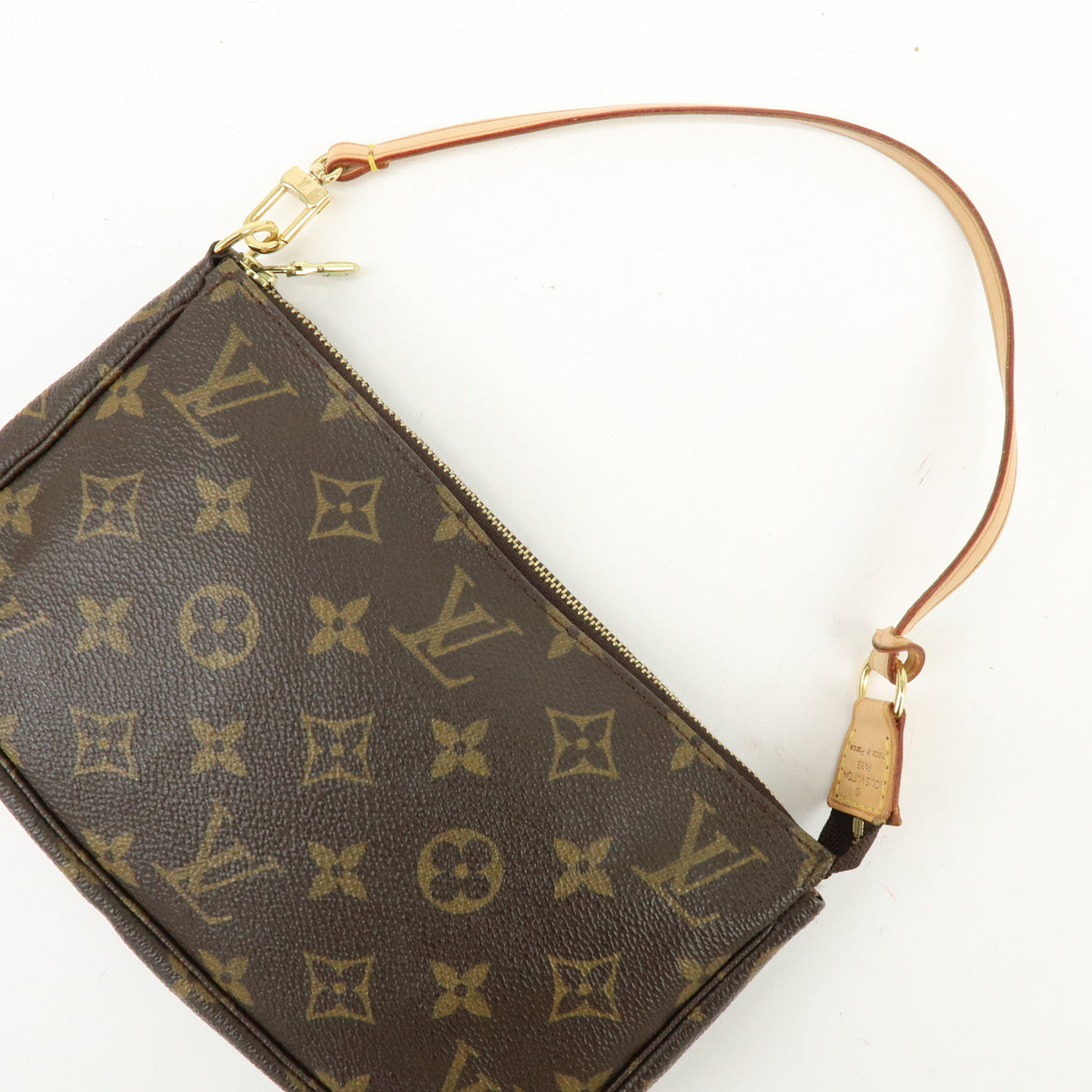 Louis Vuitton Monogram Pochette Accessoires Pouch Hand Bag M51980