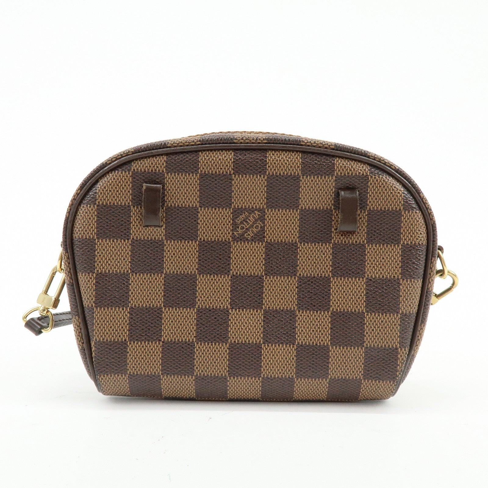 Louis Vuitton Damier Pochette Ipanema Shoulder Bag Ebene N51296