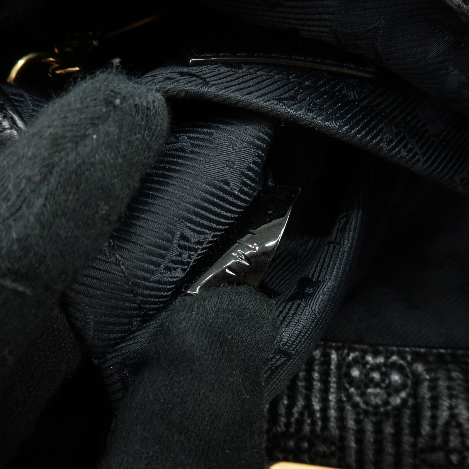 Louis Vuitton Monogram Motard Pochette Altair Clutch Bag Noir M40495