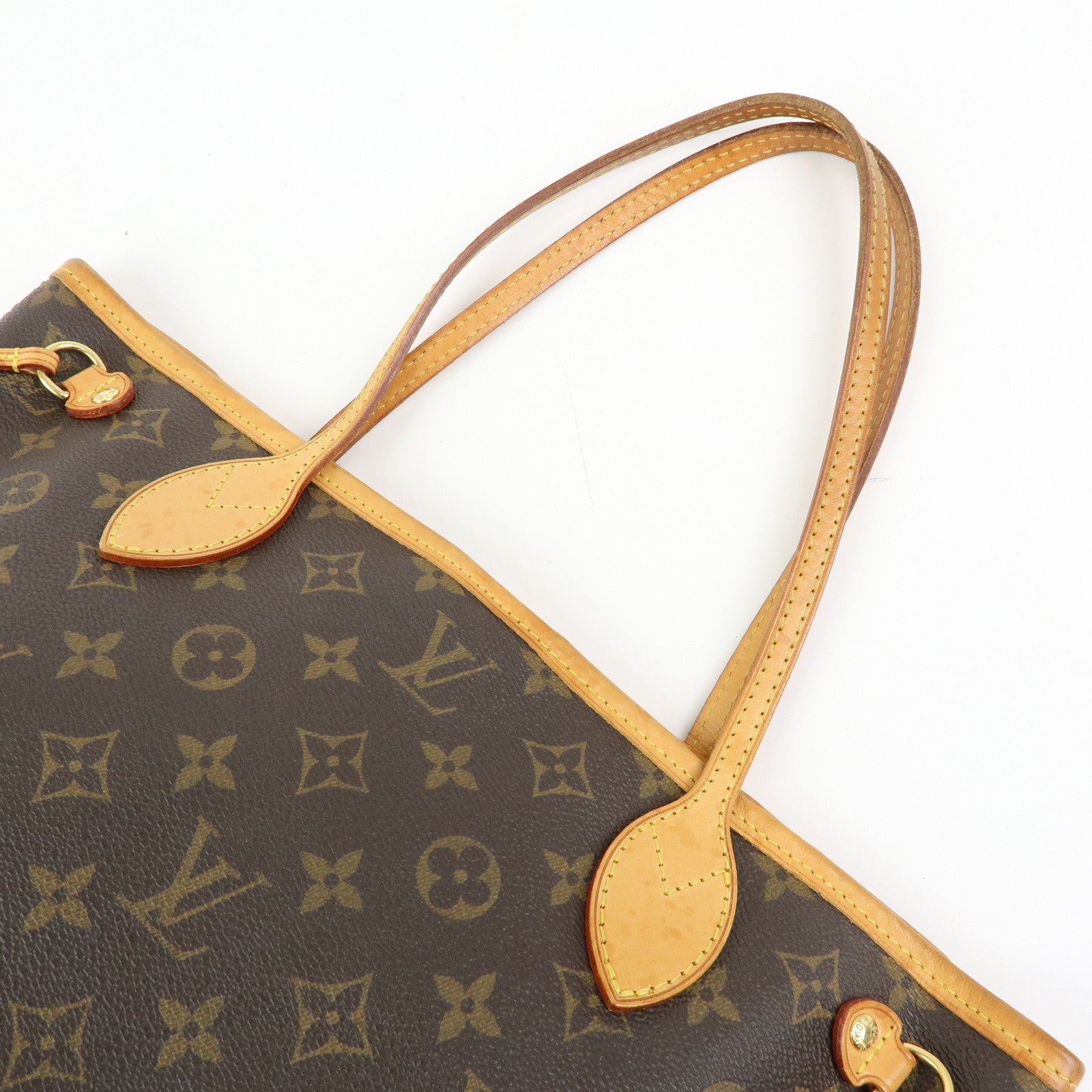 Louis Vuitton Monogram Neverfull PM Tote Bag Hand Bag Brown M40155